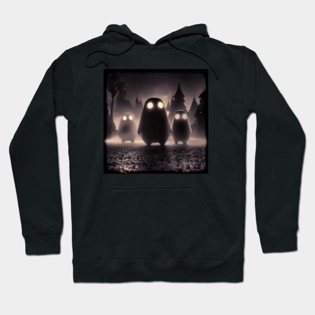 The Spookie Three Ghosts | Halloween Hoodie by Vizewls